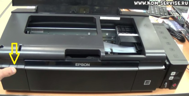 Видео ремонт принтера epson